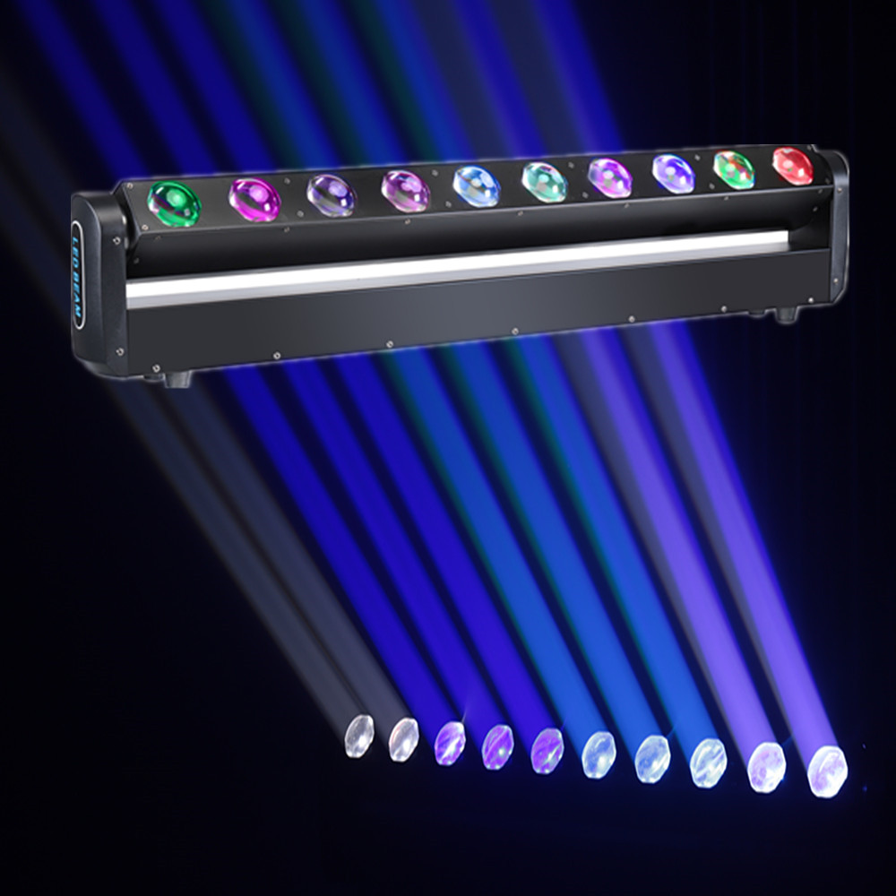 High power 10pcsx40W rgbw LED beam moving head light point control